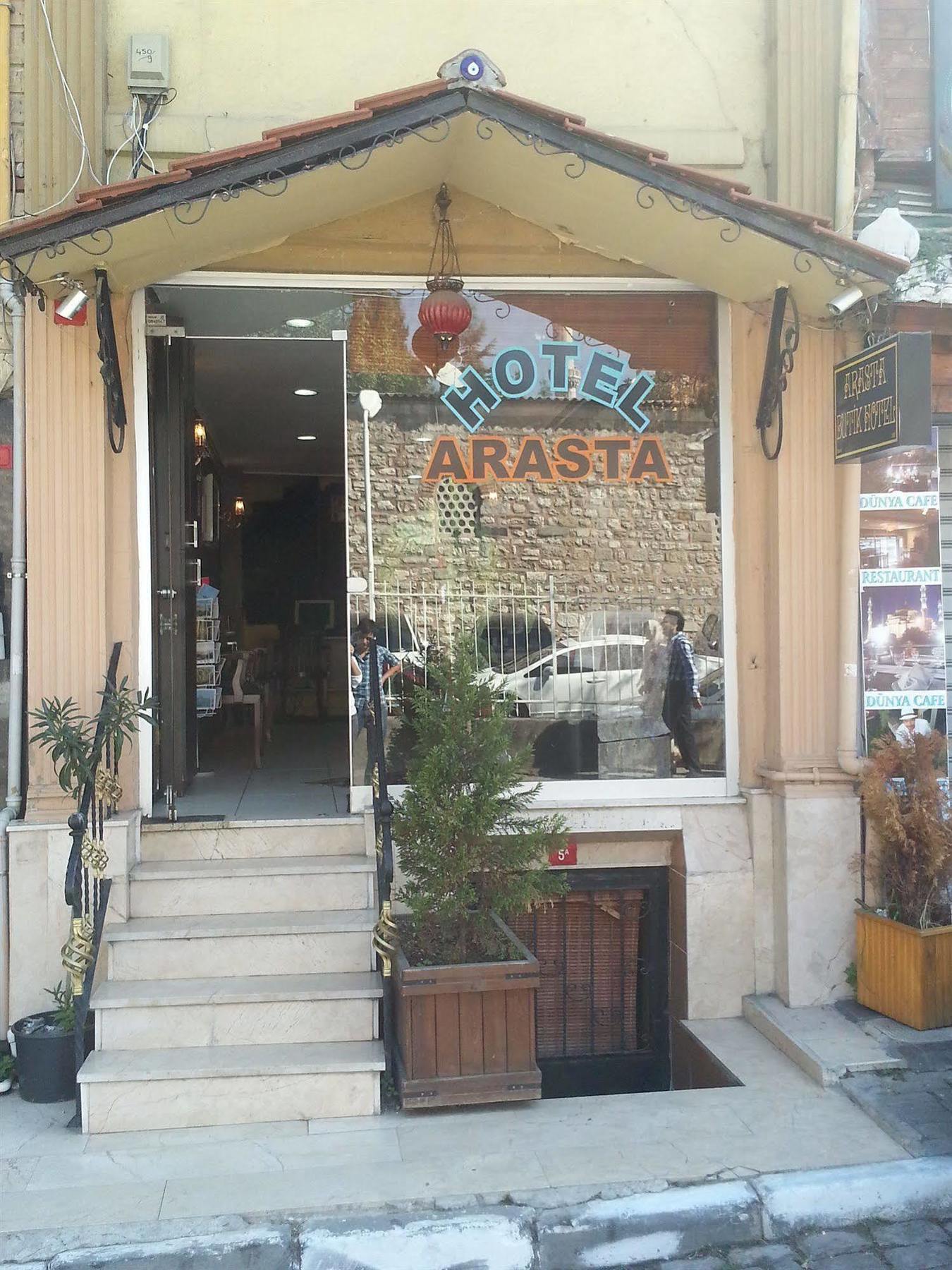 Arasta Hotel Istanbul Exterior foto